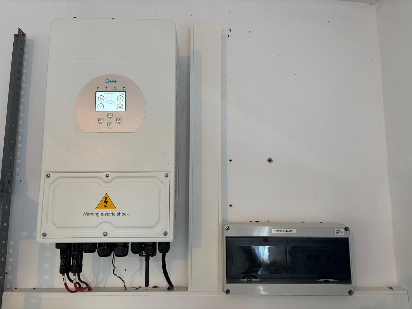 Sistema aislado con baterías