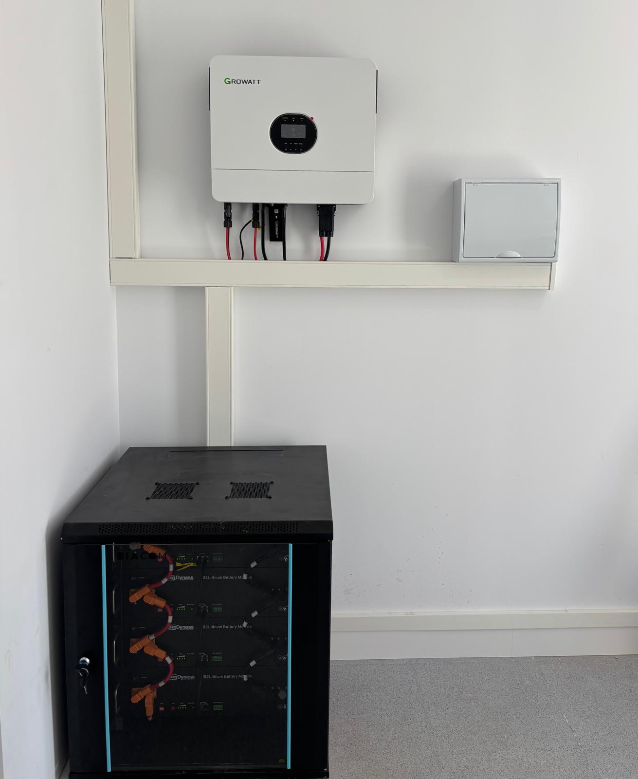 Instalación aislada ROMILUZ