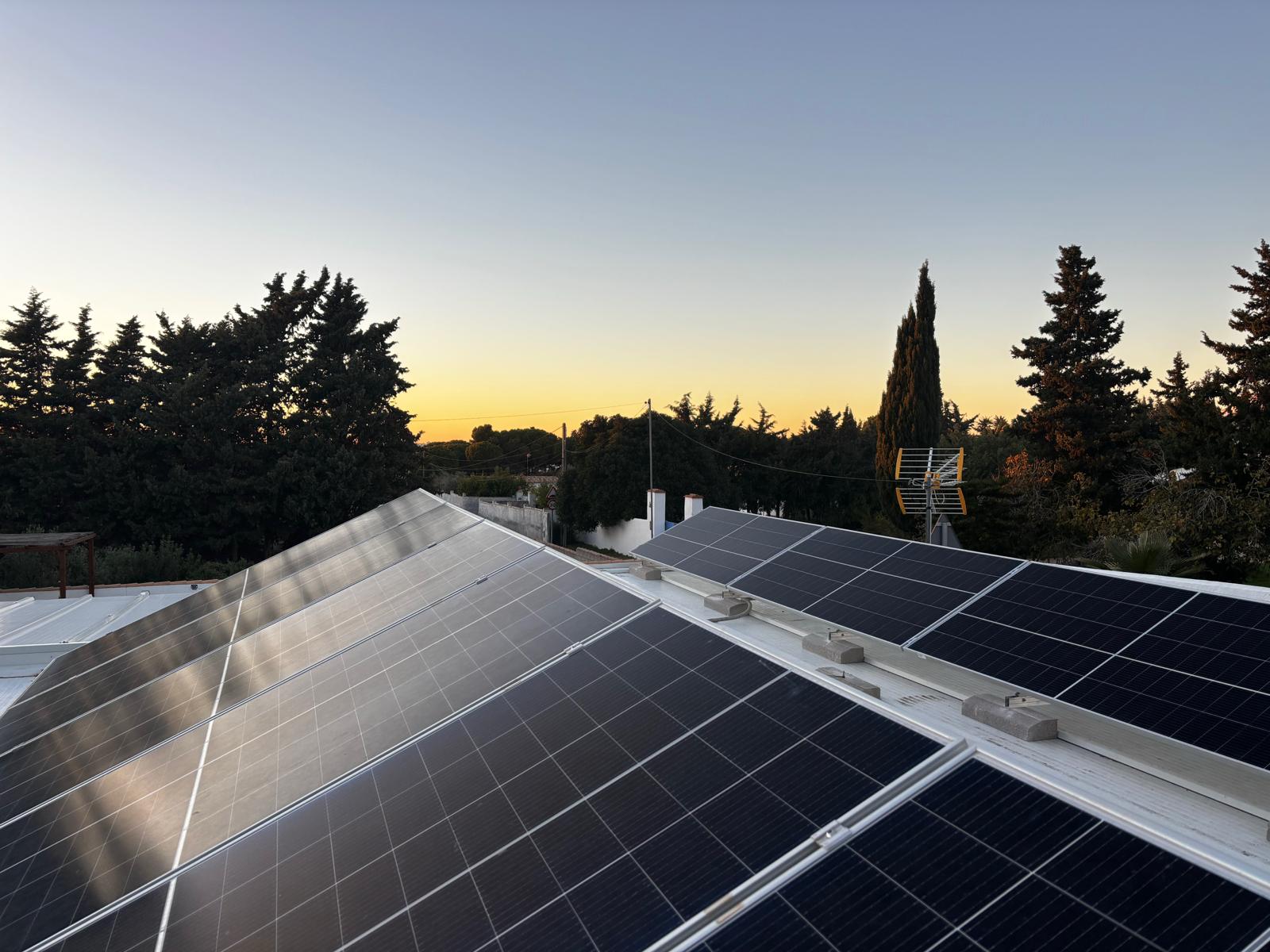 Instalación solar ROMILUZ