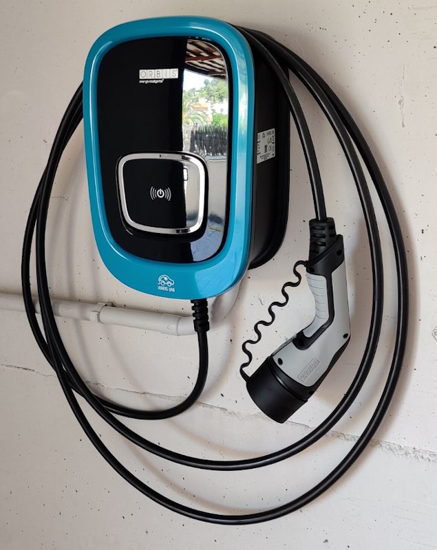 Punto de recarga vehículo eléctrico