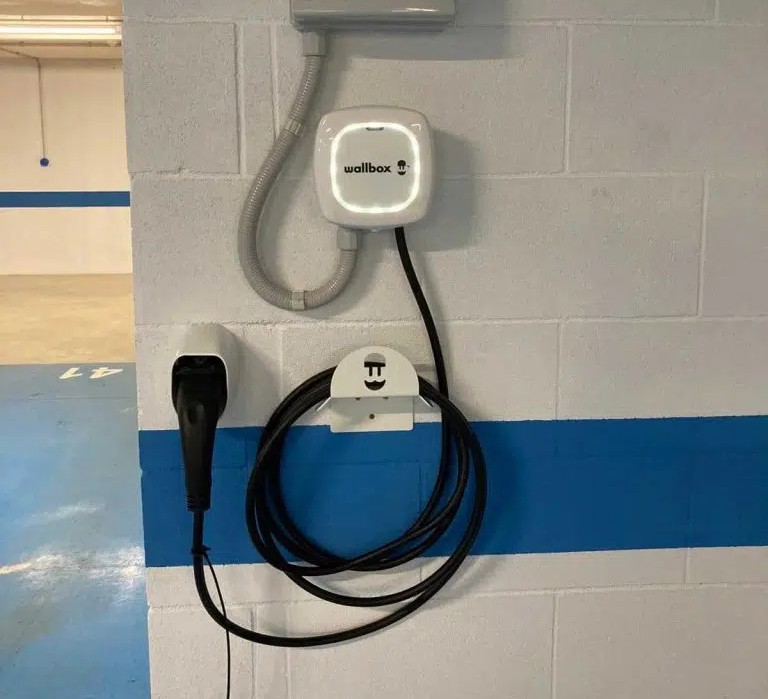 Instalación recarga VE